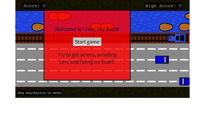 Cross The Road screenshot