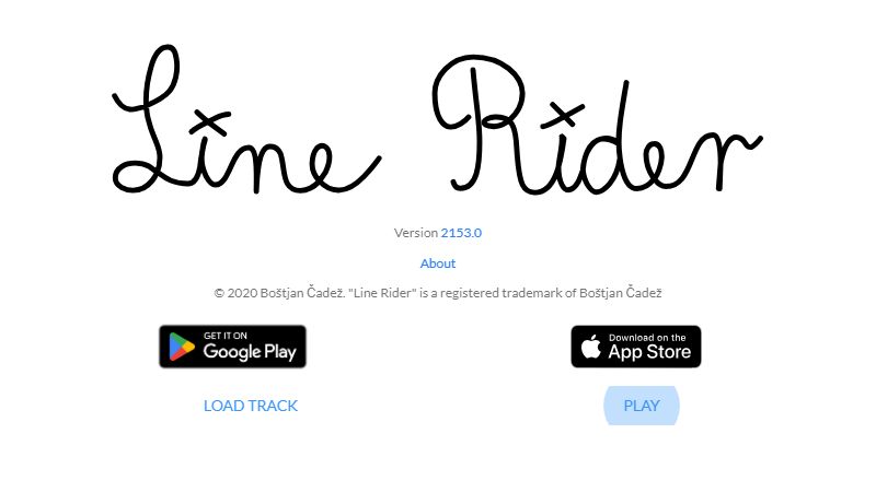 Line Rider screenshot