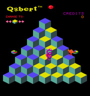 Q*Bert (1982) screenshot